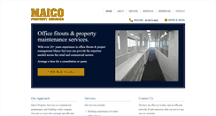 Desktop Screenshot of maicoservices.com.au